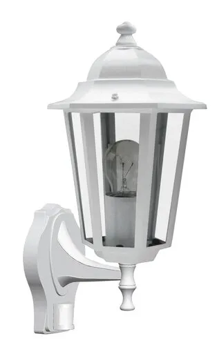 Kültéri fali lámpa mozgásérzékelővel E27 60W fehér Velence...