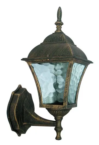 Kültéri fali lámpa E27 60W antik arany Toscana 