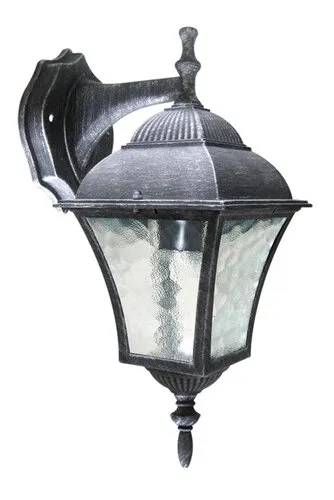 Kültéri fali lámpa E27 60W antik ezüst Toscana 