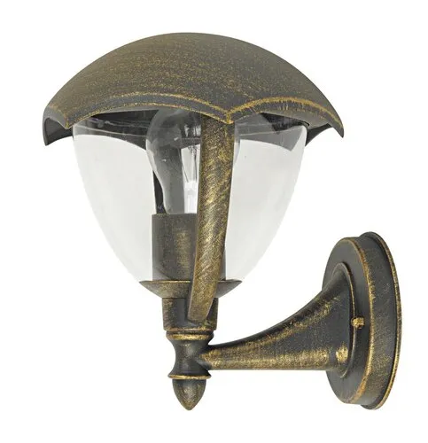 Kültéri fali lámpa E27 40W antik arany Miami