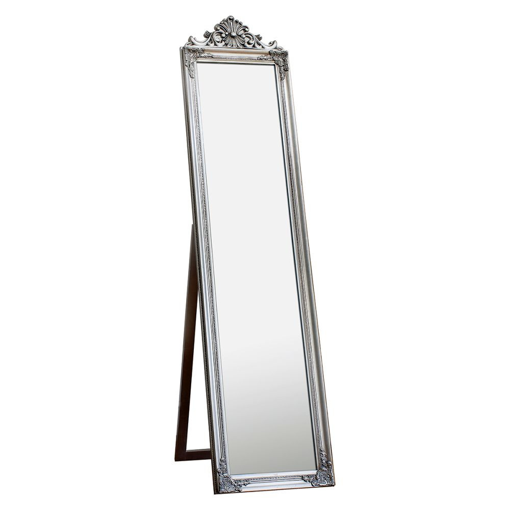 Endon Lambeth Wood Cheval Mirror Silver 1790x455mm - ED-50...