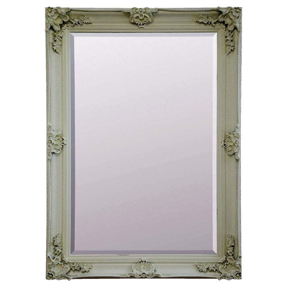 Endon Abbey Rectangle Mirror Cream 1095x790mm - ED-5055299...