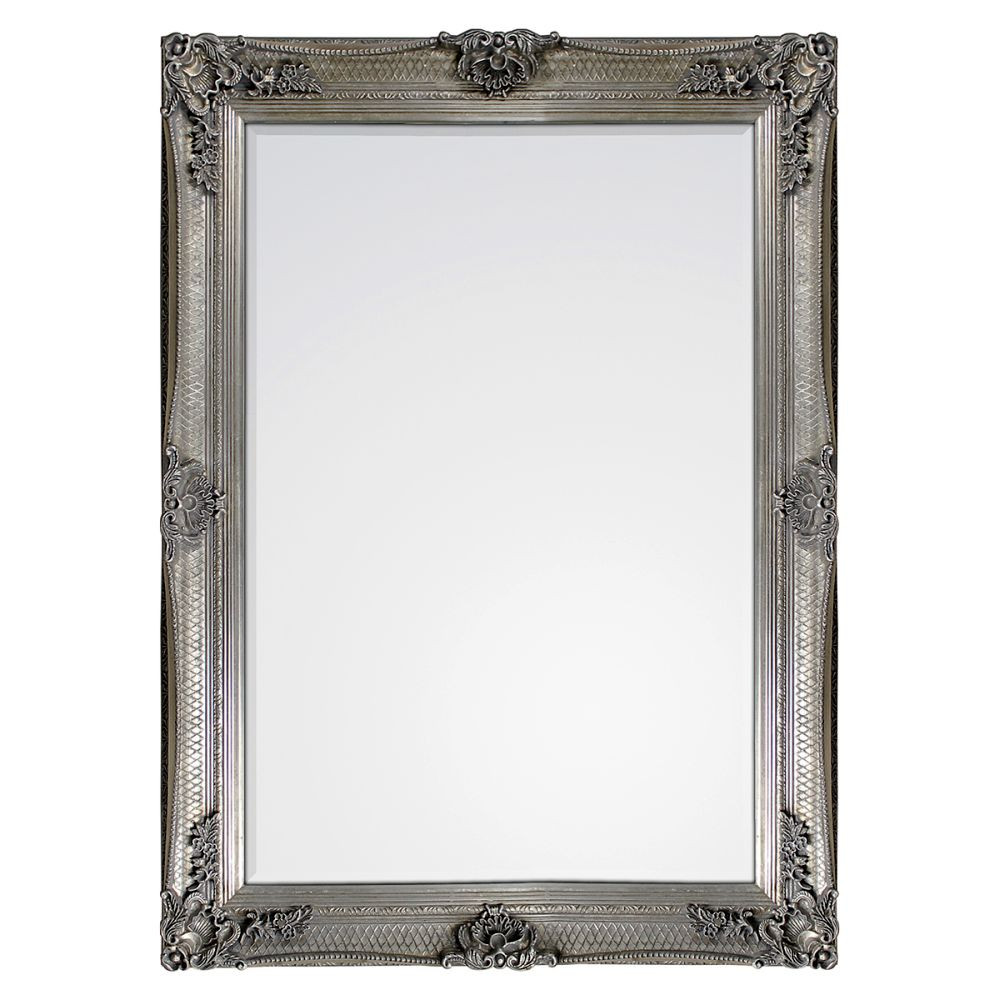 Endon Abbey Rectangle Mirror Silver 1095X790mm - ED-505529...