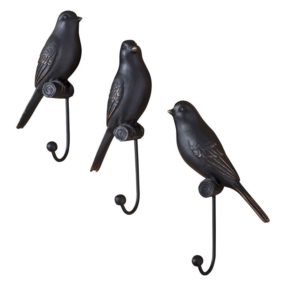 Endon Avery Resin Birds (Set of 3) - ED-5055999202046