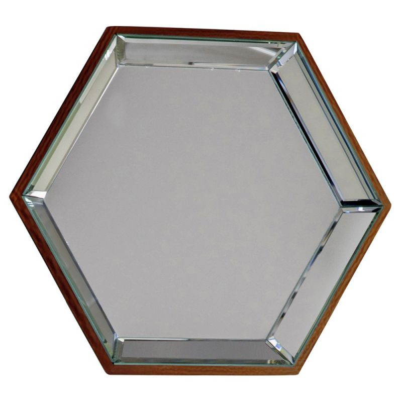 Endon Pacific Hexagon Mirror (6pk) 350x35x305mm - ED-50559...
