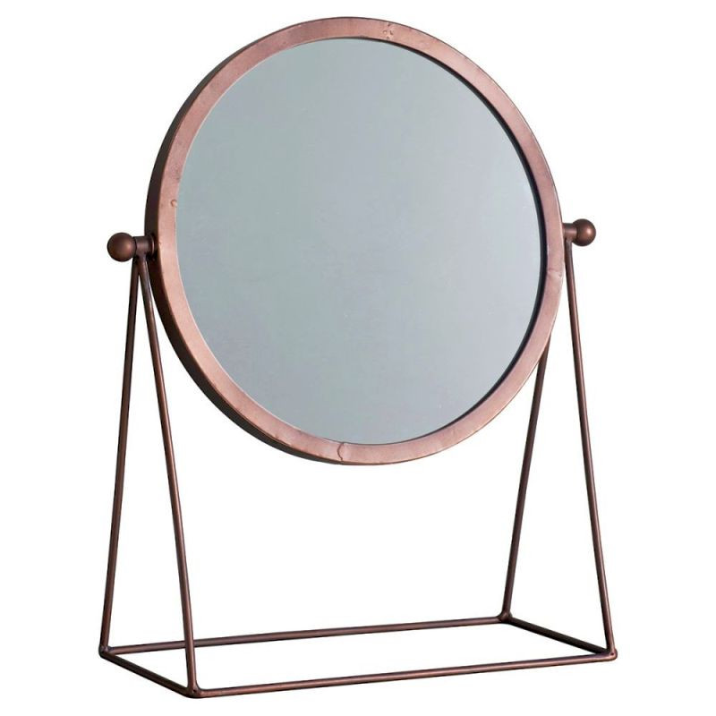 Endon Webber Mirror Bronze 360mm - ED-5055999226004