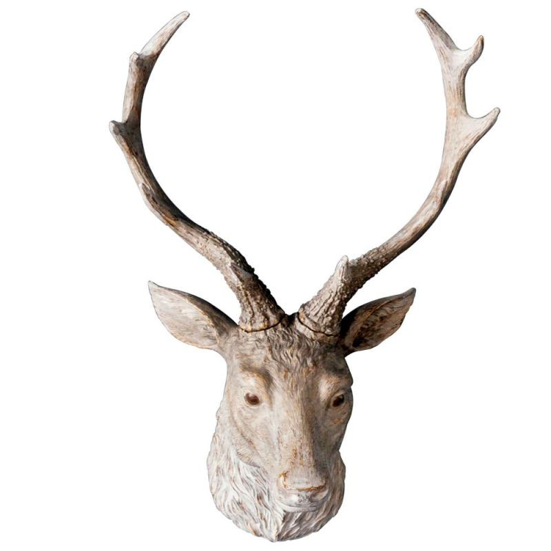 Endon Ambrose Stag Head Weathered 290x200x455mm - ED-50559...