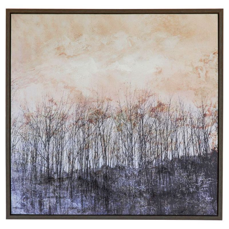 Endon Autumn Forest Framed Art 850x40x850mm - ED-505599923...