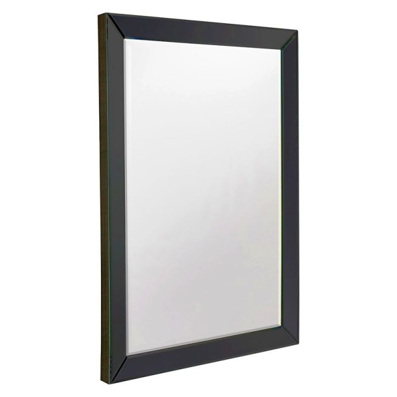 Endon Luna Rectangle Mirror Black 915x610mm - ED-505599925...