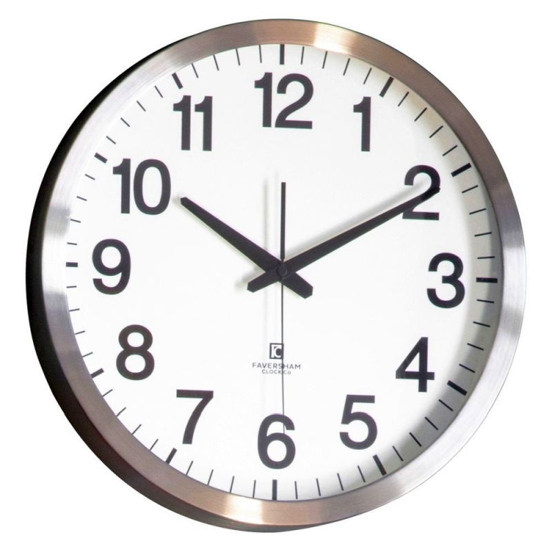 Endon Massey Clock 400x50x400mm - ED-5055999252836