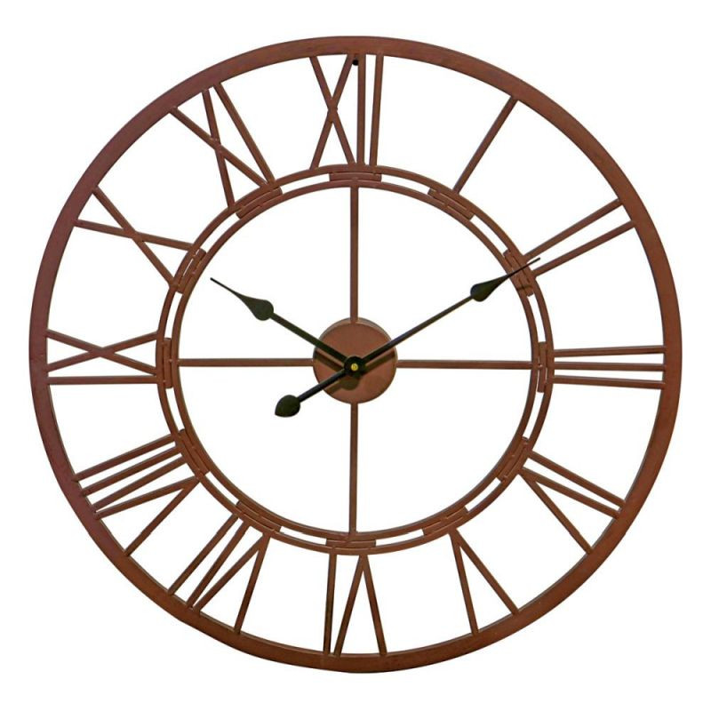 Endon Vistini Outdoor Clock Ember 700x20x700mm - ED-505627...