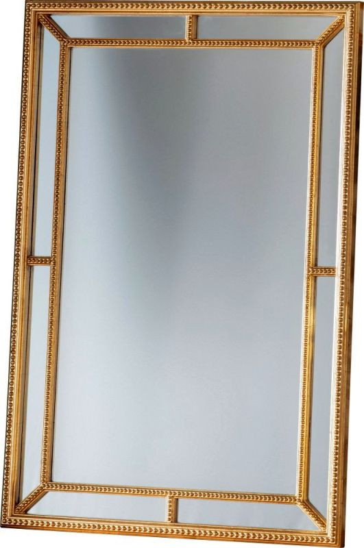 Endon Sinatra Rectangle Mirror Gold 1210x800mm - ED-505631...
