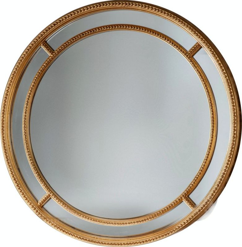Endon Sinatra Round Mirror Gold 900x900mm - ED-50563159293...