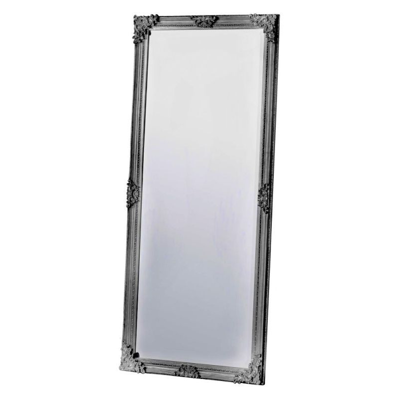 Endon Fiennes Leaner Mirror Antique White 700x1600mm - ED-...