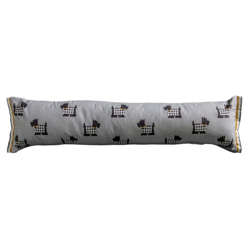Endon Scottie Dog Draught Excluder Grey 900x220mm - ED-505...