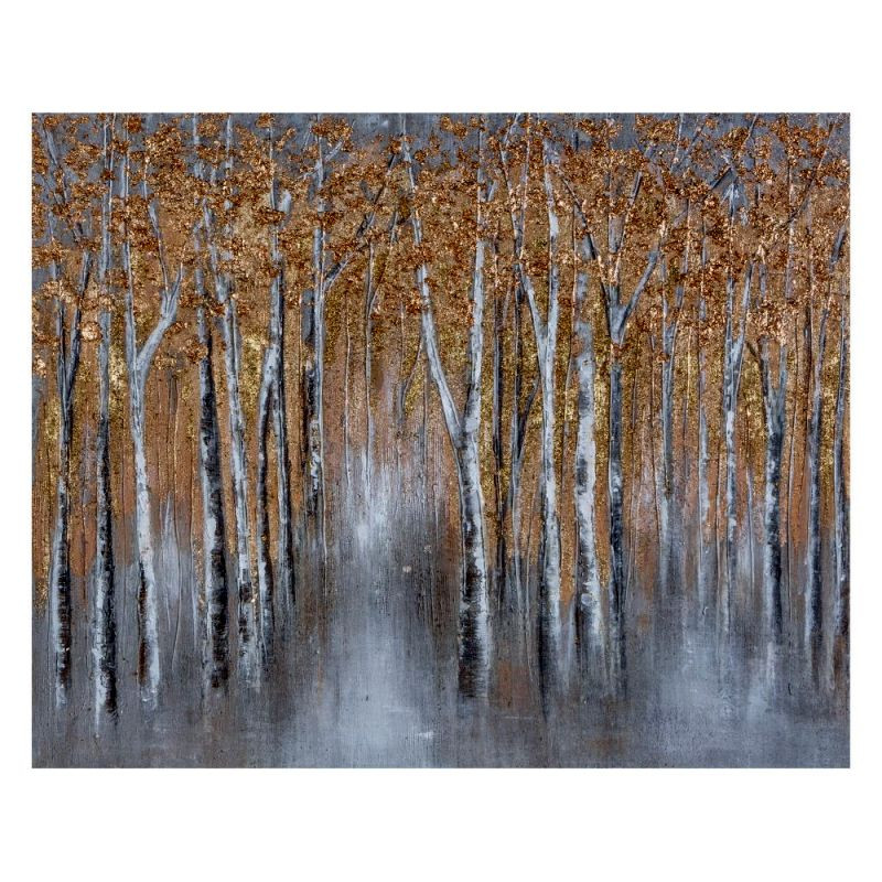 Endon Golden Woodland Canvas 800x1000mm - ED-5056315931916