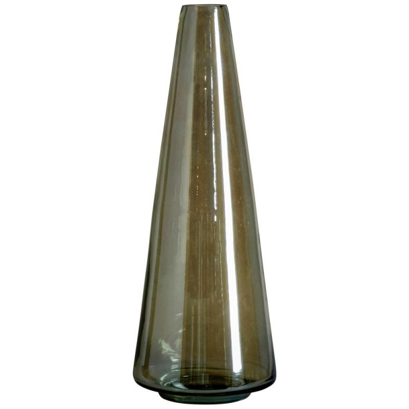 Endon Bremen Vase Lustre Green 150x150x380mm - ED-50594133...