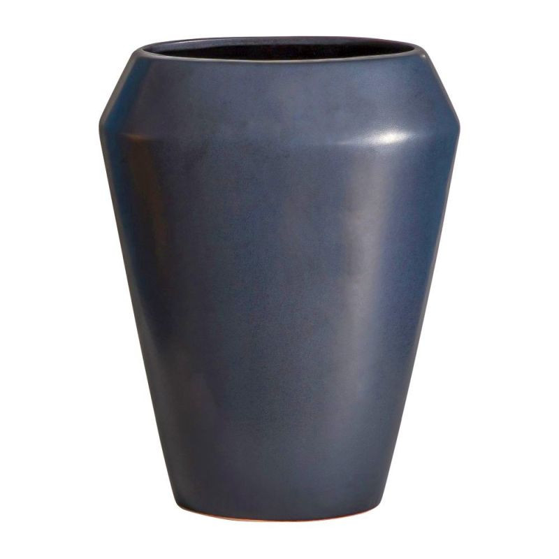Endon Tambu Vase Grey 200x135x270mm - ED-5059413394195
