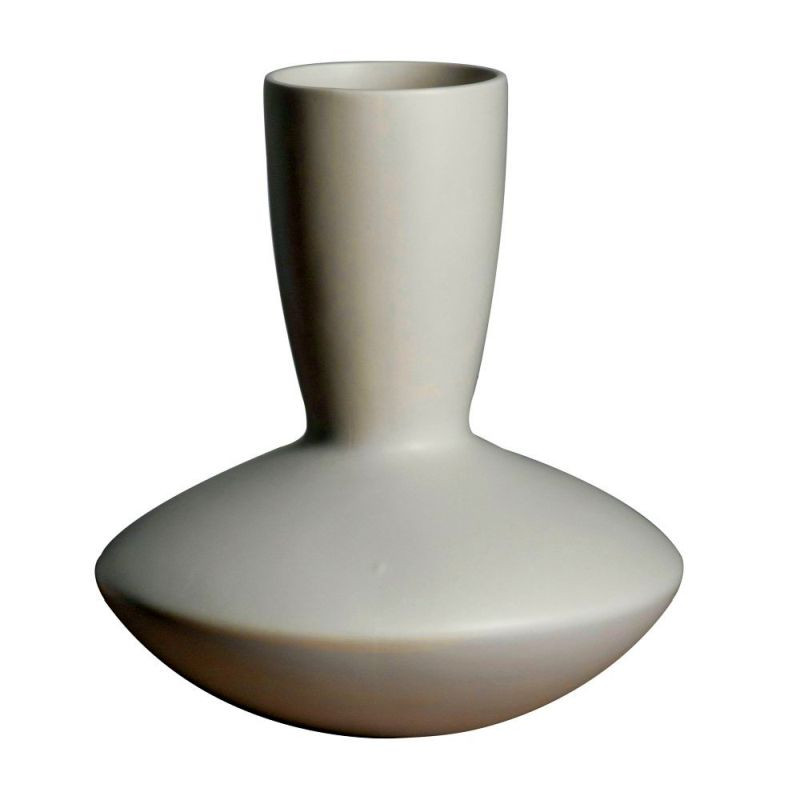 Endon Kami Vase White 270x270x295mm - ED-5059413394850