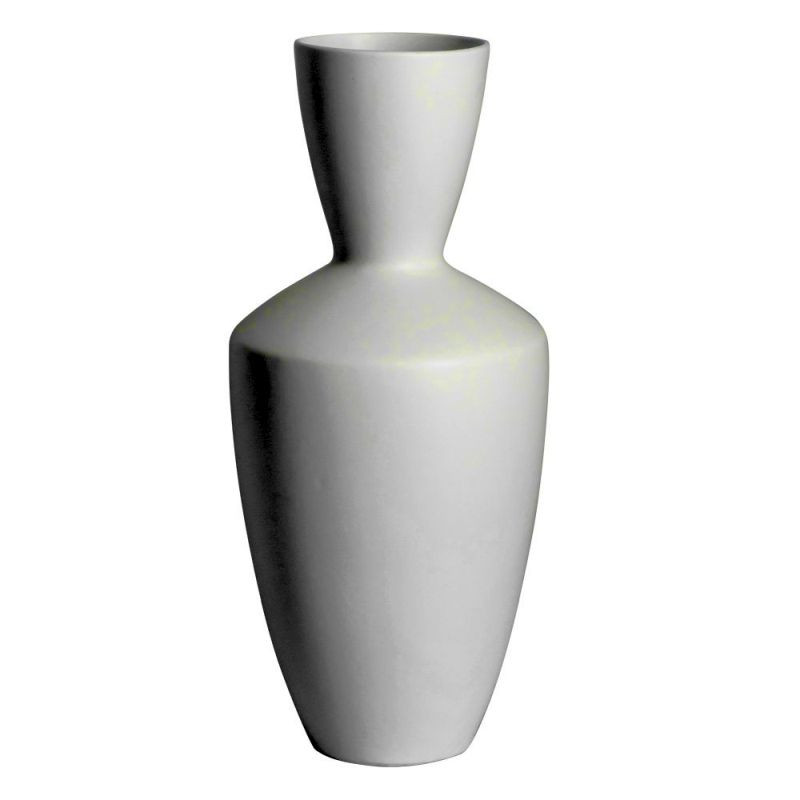 Endon Naru Vase White 205x205x455mm - ED-5059413394874