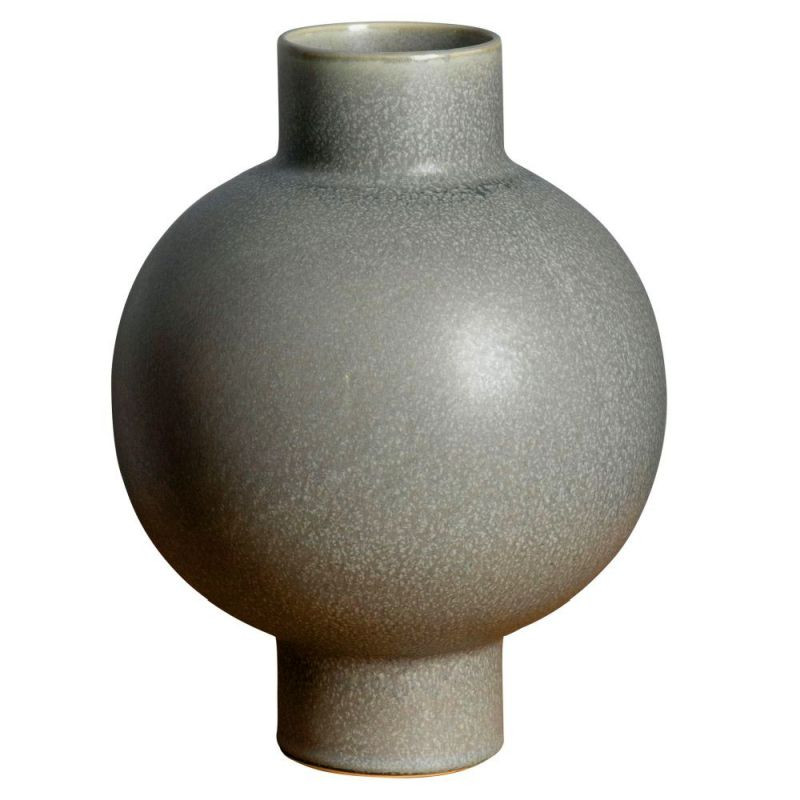 Endon Oshima Vase Grey 210x210x280mm - ED-5059413394904