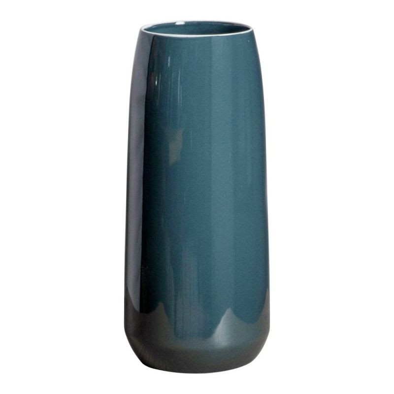 Endon Tonoura Vase Blue Medium 140x140x325mm - ED-50594133...
