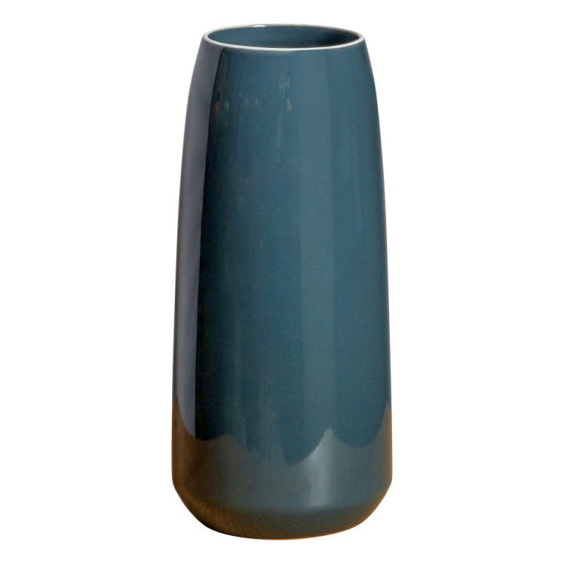 Endon Tonoura Vase Blue Large 170x170x385mm - ED-505941339...