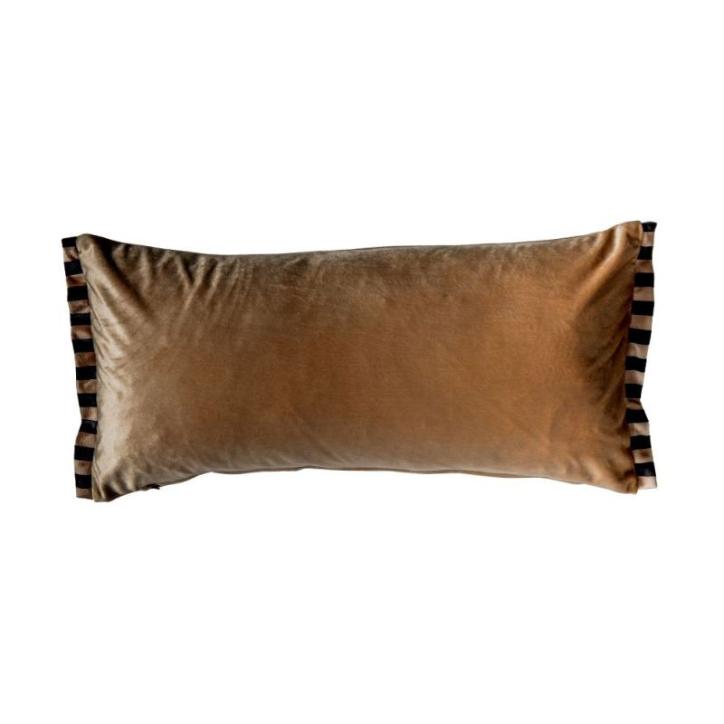 Endon Candy Velvet Oxford Cushion Gold 600x100x300mm - ED-...