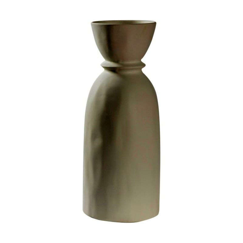 Endon Takada Bottle Vase White 150x150x380mm - ED-50594133...