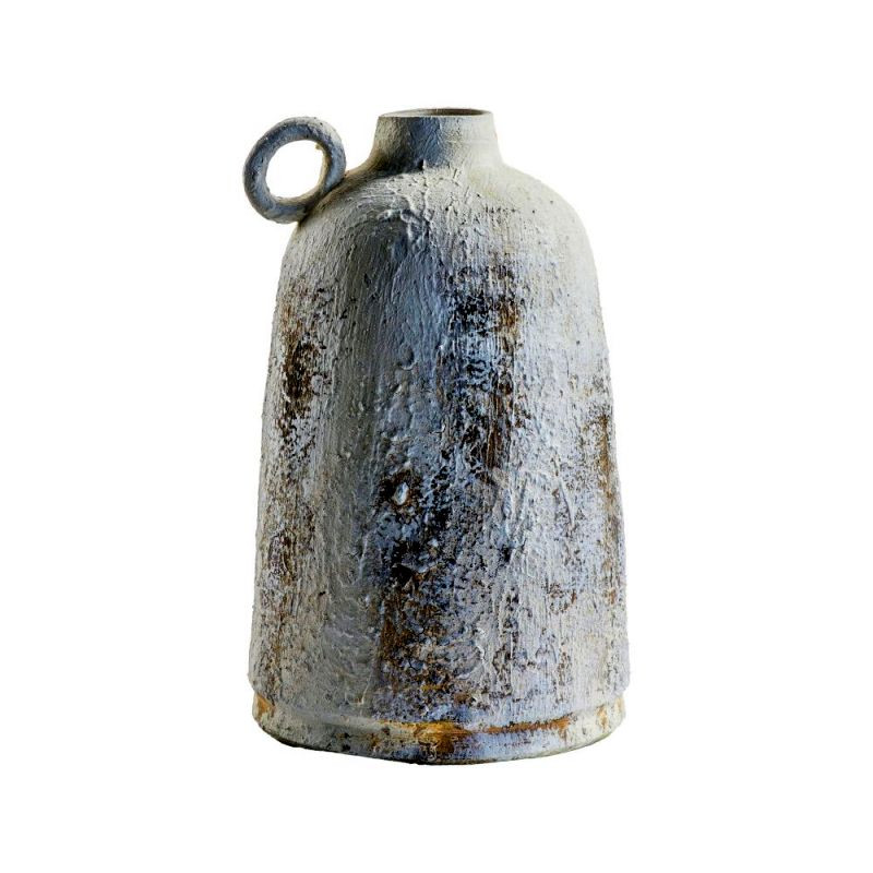 Endon Mori Bottle Vase Whitestone Small 190x190x285mm - ED...