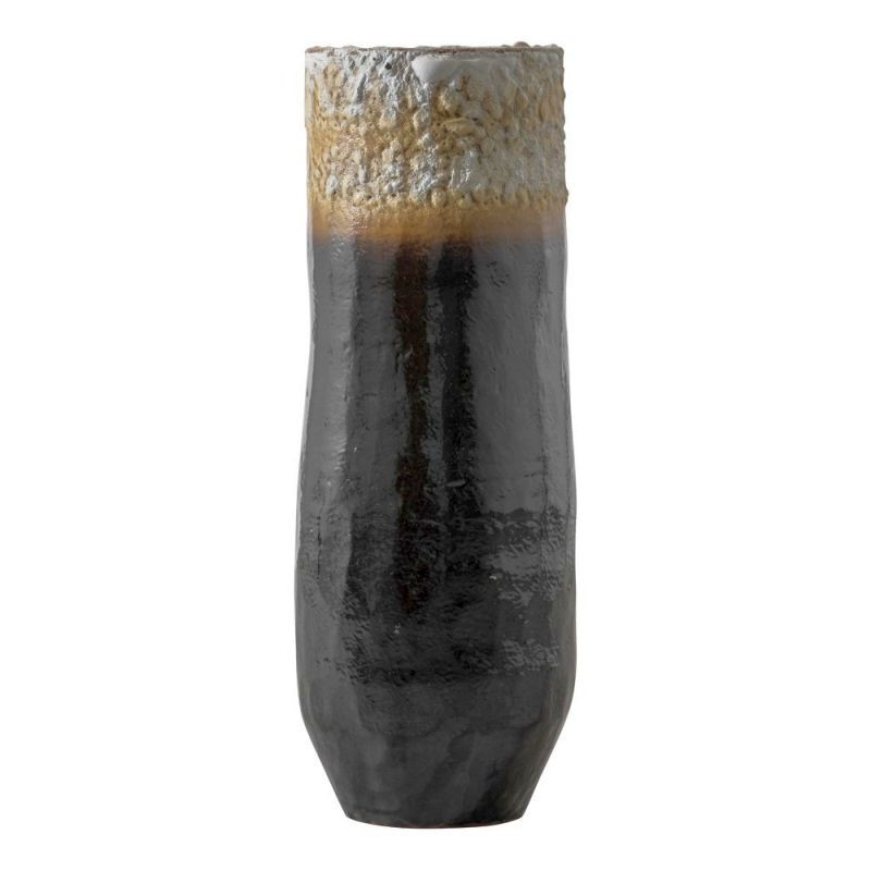 Endon Robello Floorstanding Vase Black 330x330x900mm - ED-...