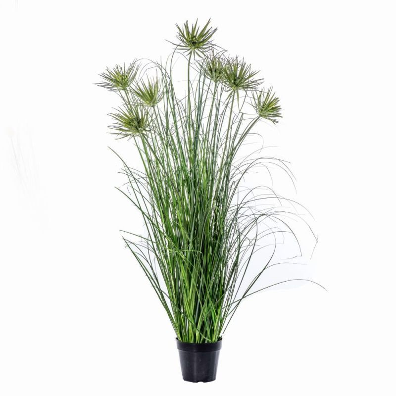 Endon Potted Grass w/7 Flowers 450x450x1200mm - ED-5059413398896