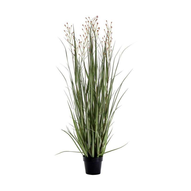 Endon Potted Grass w/7 Heads Green/Russet 1300mm - ED-5059...