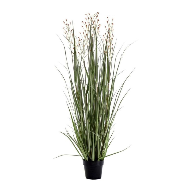 Endon Potted Grass w/9 Heads Green/Russet 1550mm - ED-5059...