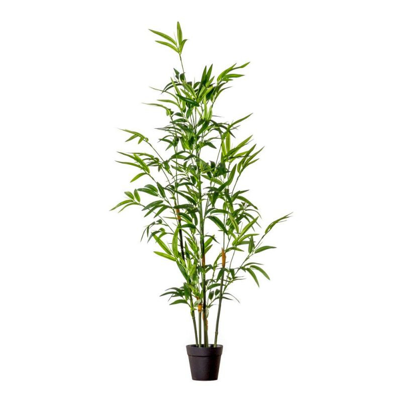 Endon Bamboo w/330 Leaves 450x450x900mm - ED-5059413399725