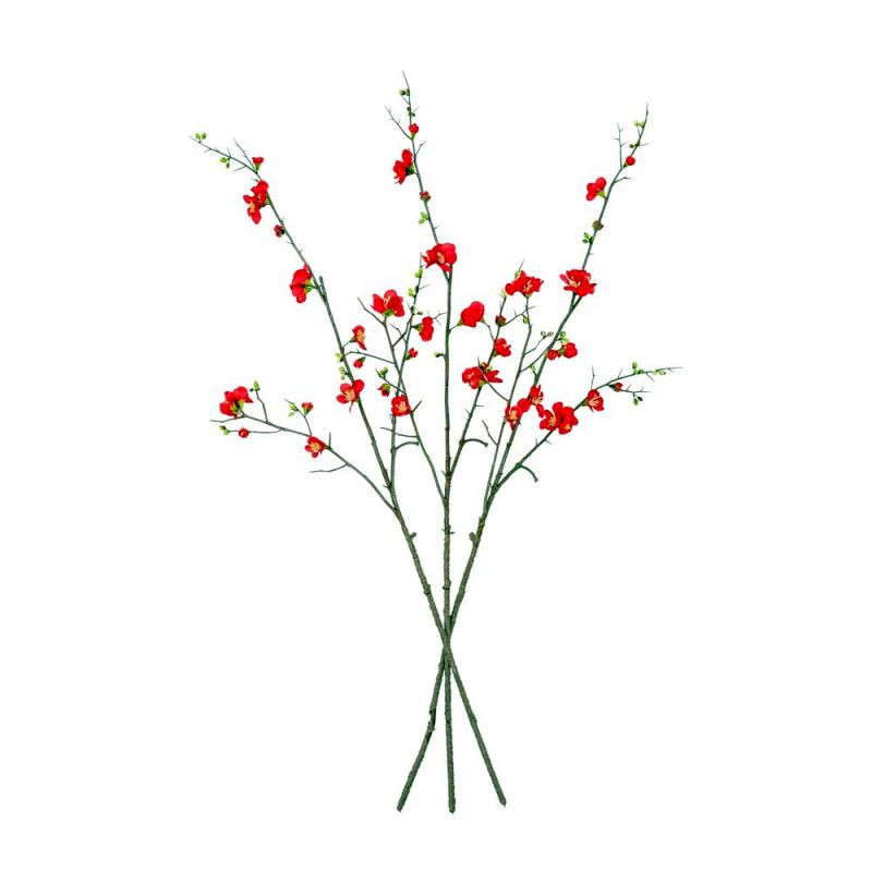 Endon Cherry Blossom Stem Red (3pk) 890mm - ED-50594134003...
