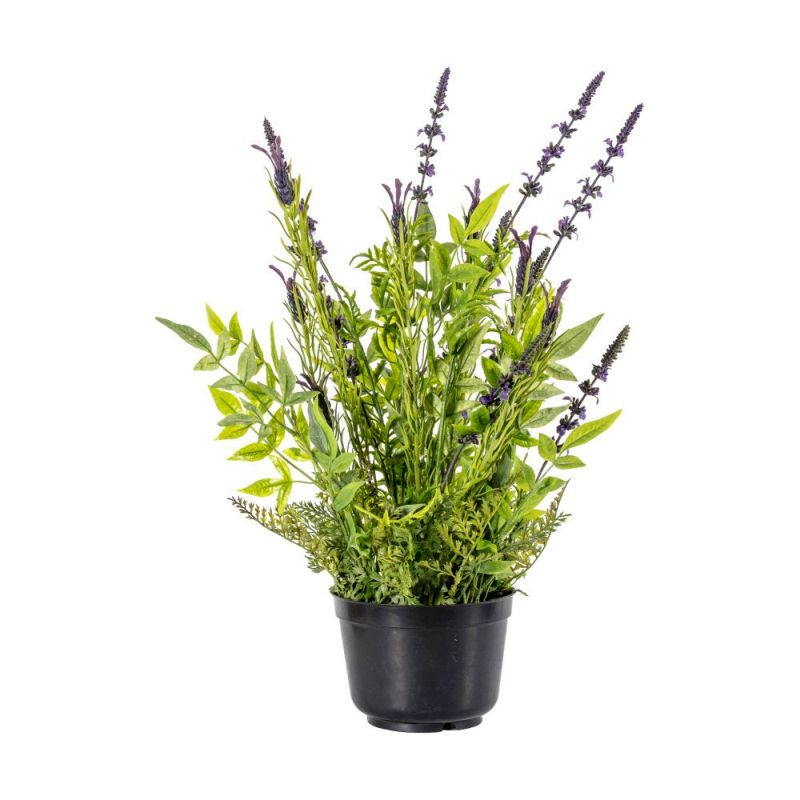 Endon Potted Lavender Spray 200x200x650mm - ED-50594134007...