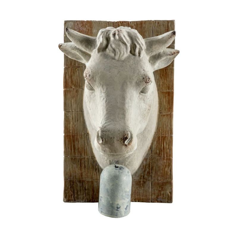 Endon Cow Bust with Bell 125x150x190mm - ED-5059413401510