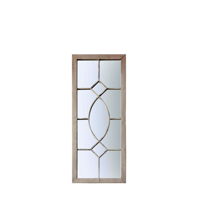 Endon Chatham Outdoor Mirror White 1050x400mm - ED-5059413...
