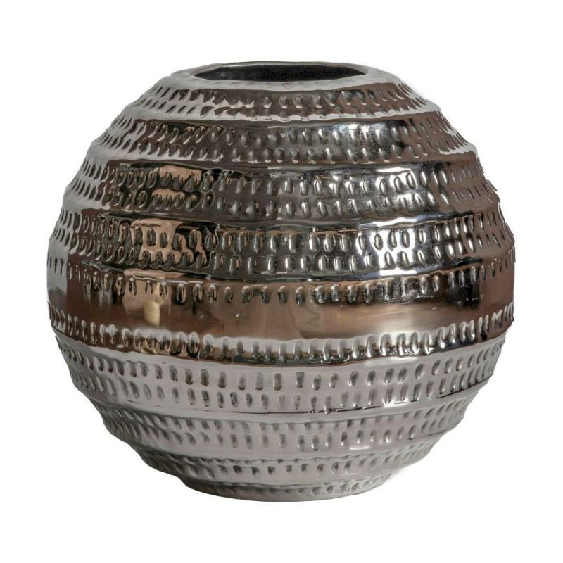 Endon Simlar Vase Bright Nickel 200x280x255mm - ED-5059413...