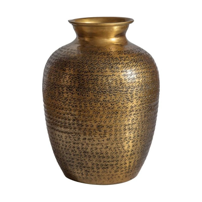 Endon Rosa Vase Gold Antique 200x200x280mm - ED-5059413405...