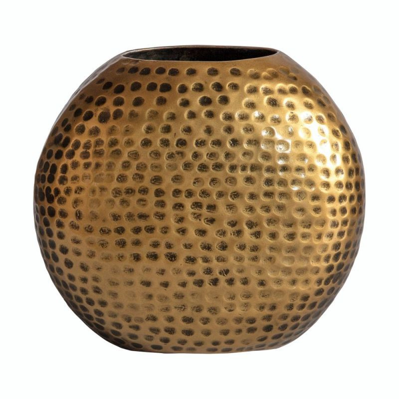 Endon Juliana Vase Large Brass Antique 130x100x190mm - ED-...