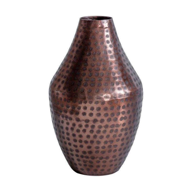 Endon Nallam Vase Tall Bronze 175x175x295mm - ED-505941340...