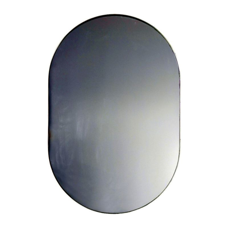 Endon Hurston Elipse Mirror Silver 600x30x900mm - ED-50594...