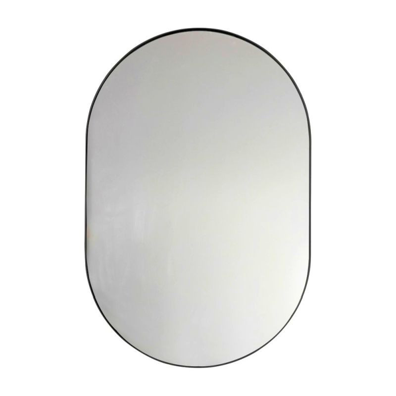 Endon Hurston Elipse Mirror Black 600x30x900mm - ED-505941...