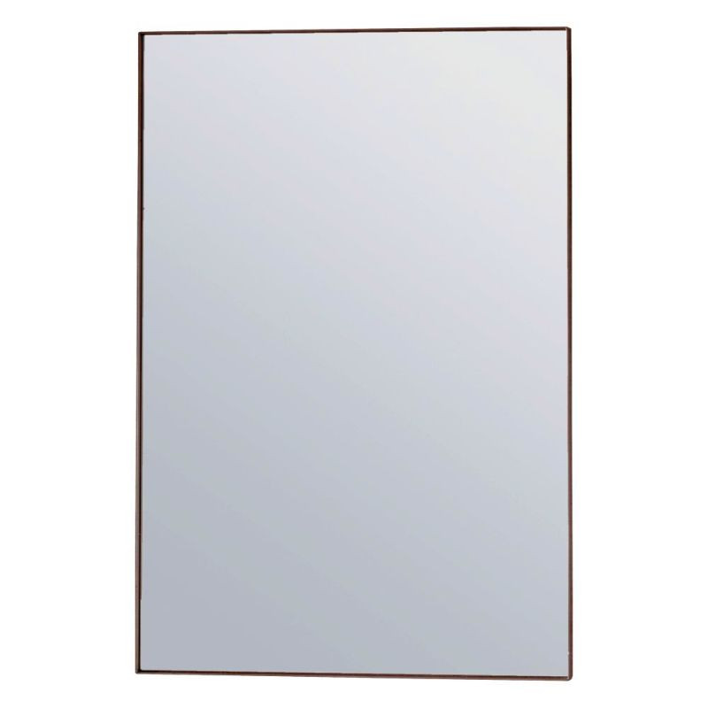 Endon Hurston Rectangle Mirror Silver 600x30x900mm - ED-50...