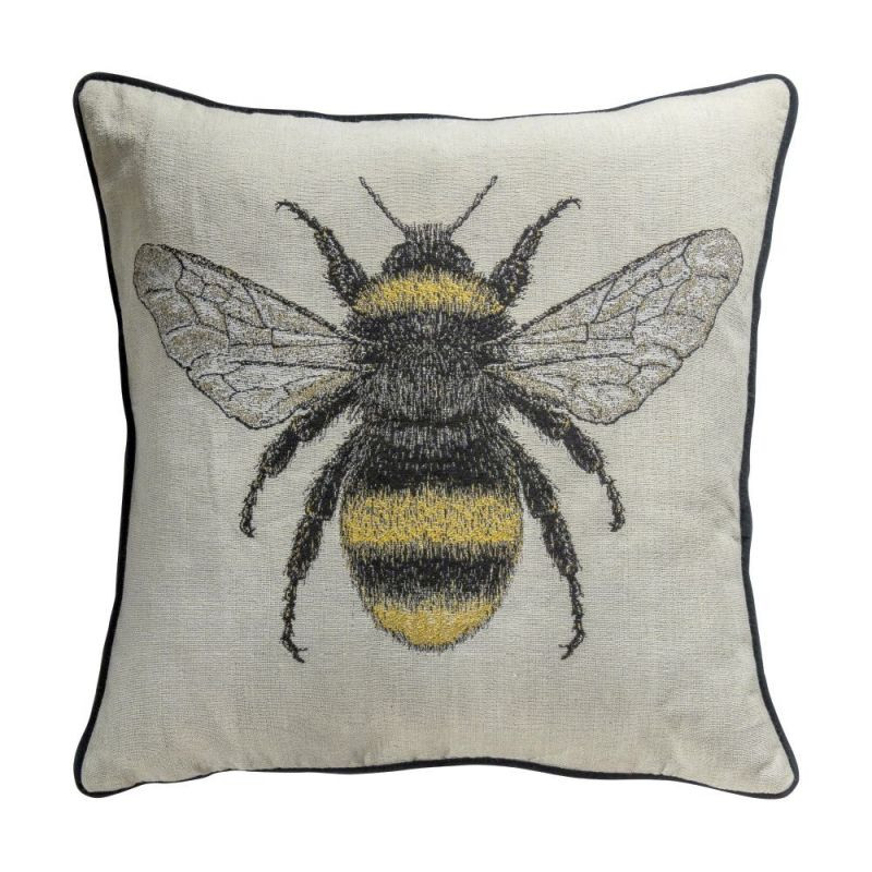 Endon Tapestry Bee Cushion Natural 450x450mm - ED-50594134...