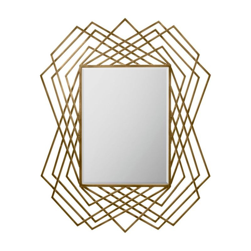 Endon Specter Rectangle Mirror Gold 940x40x1095mm - ED-505...