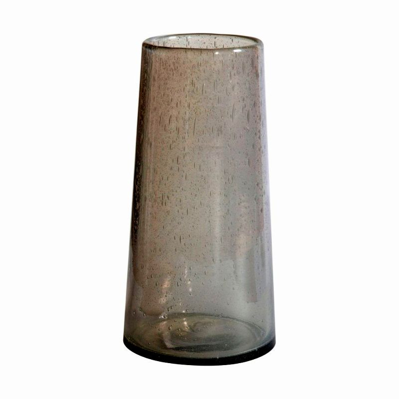Endon Perrel Bubble Glass Vase Small Clear 150x150x305mm -...