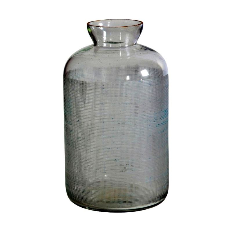 Endon Corbieres Vase Clear 145x145x255mm - ED-505941340928...